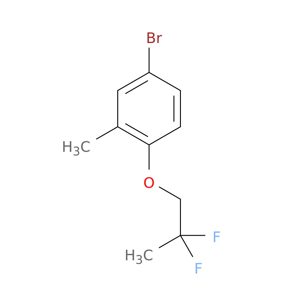 4-Bromo-1-(2,2-difluoro-propoxy)-2-methyl-benzene