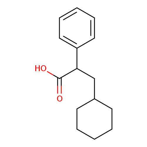 3-cyclohexyl-2-phenylpropanoic acid