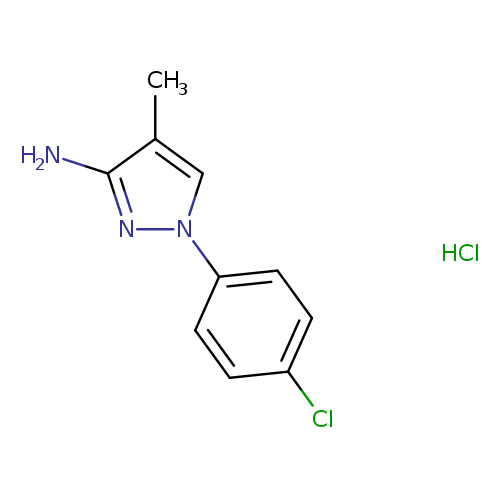 1-(4-chlorophenyl)-4-methyl-1H-pyrazol-3-amine hydrochloride