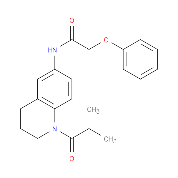 N-[1-(2-methylpropanoyl)-1,2,3,4-tetrahydroquinolin-6-yl]-2-phenoxyacetamide
