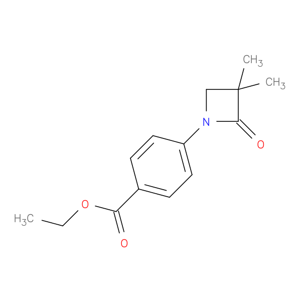 ethyl 4-(3,3-dimethyl-2-oxoazetidin-1-yl)benzoate