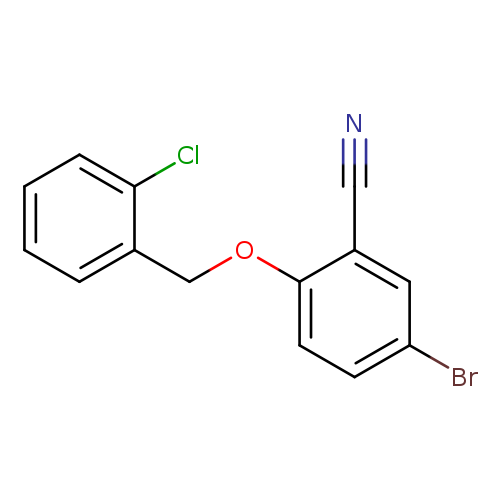 5-bromo-2-[(2-chlorophenyl)methoxy]benzonitrile