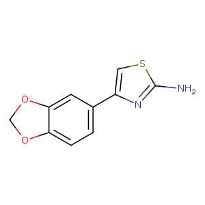 2-Thiazolamine, 4-(1,3-benzodioxol-5-yl)-