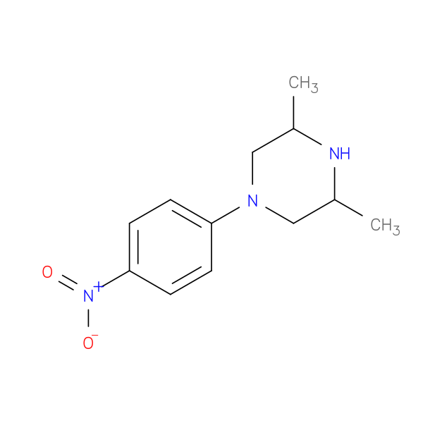 3,5-Dimethyl-1-(4-nitrophenyl)piperazine
