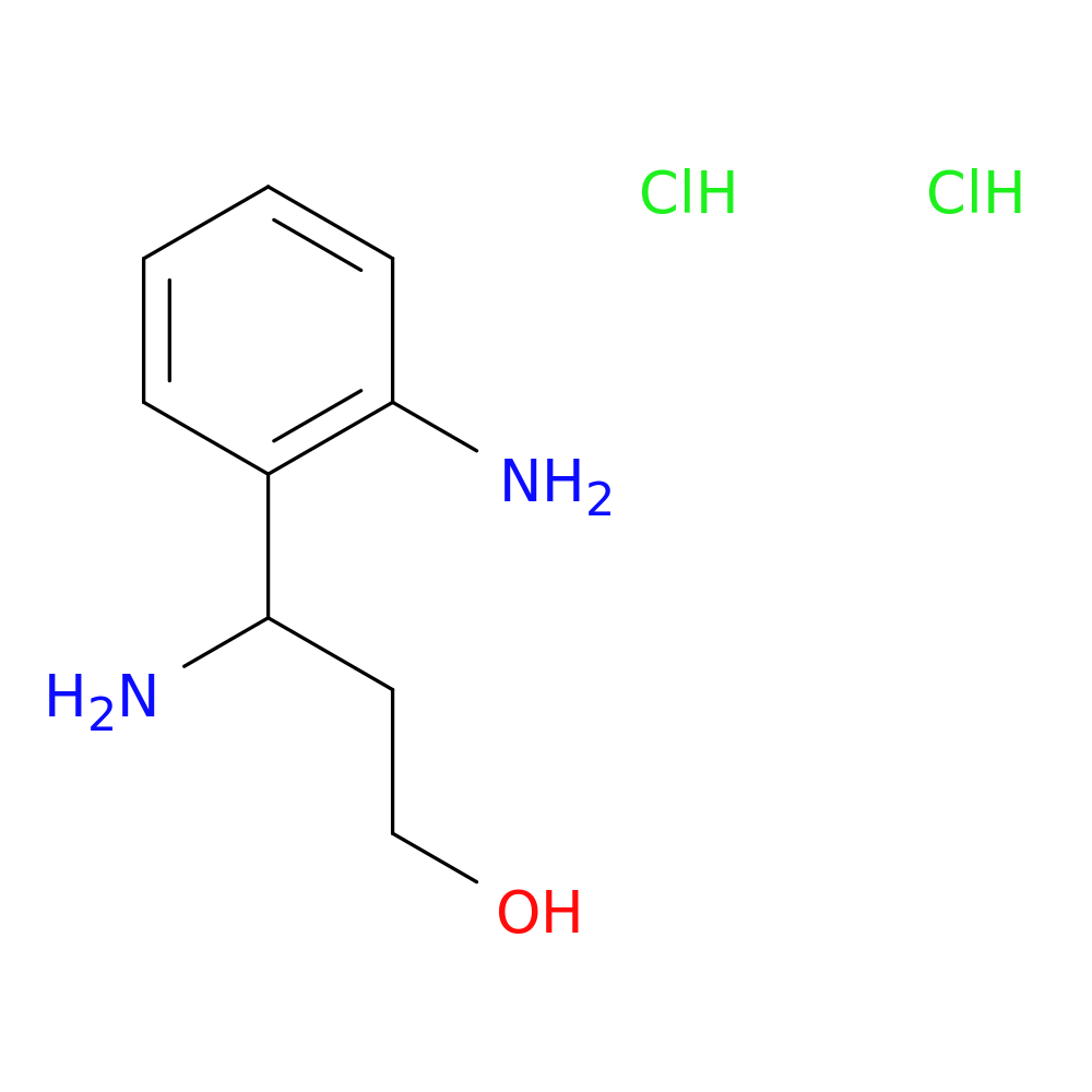 3-Amino-3-(2-aminophenyl)propan-1-ol dihydrochloride