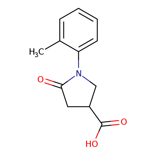 5-Oxo-1-o-tolyl-pyrrolidine-3-carboxylic acid