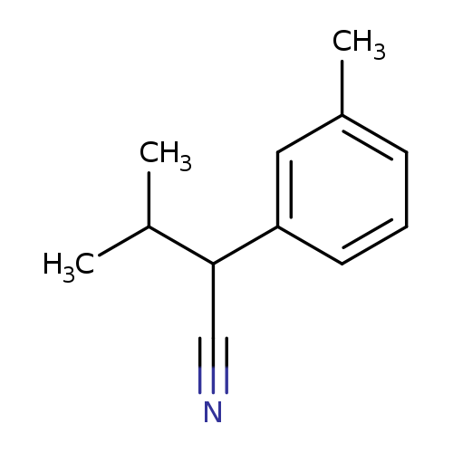 3-methyl-2-(3-methylphenyl)butanenitrile