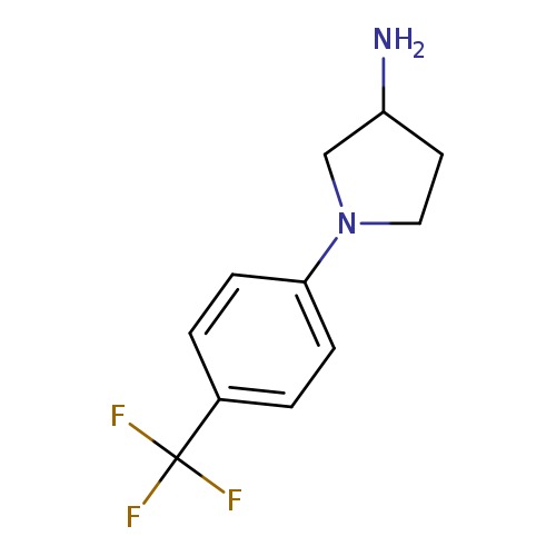 1-[4-(trifluoromethyl)phenyl]pyrrolidin-3-amine