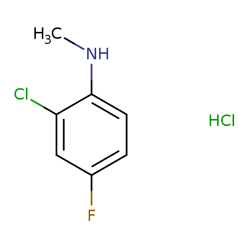 2-chloro-4-fluoro-N-methylanilinehydrochloride