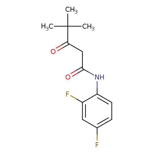 N-(2,4-Difluorophenyl)-4,4-dimethyl-3-oxopentanamide