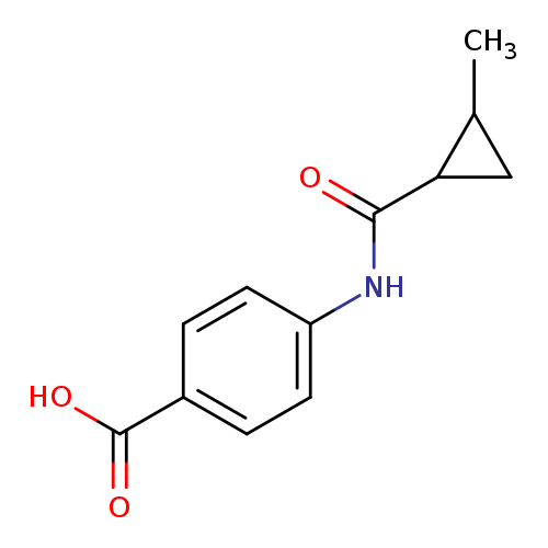 4-(2-methylcyclopropaneamido)benzoic acid