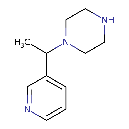 1-(1-(Pyridin-3-yl)ethyl)piperazine