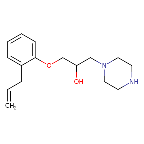 1-(2-allylphenoxy)-3-piperazin-1-ylpropan-2-ol