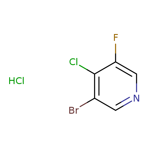 3-Bromo-4-chloro-5-fluoropyridine hydrochloride
