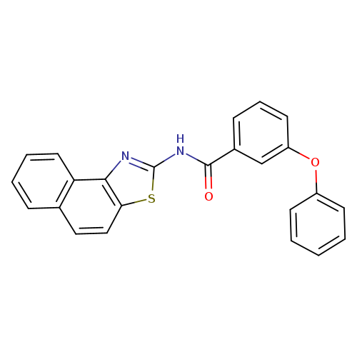 N-{naphtho[1,2-d][1,3]thiazol-2-yl}-3-phenoxybenzamide