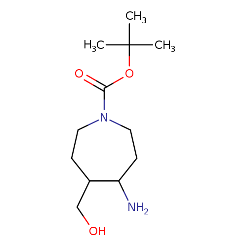 tert-butyl 4-amino-5-(hydroxymethyl)azepane-1-carboxylate