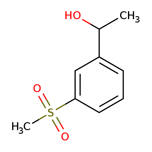 1-(3-Methanesulfonylphenyl)ethan-1-ol