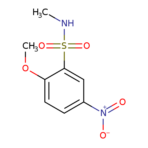 2-Methoxy-N-methyl-5-nitrobenzenesulfonamide