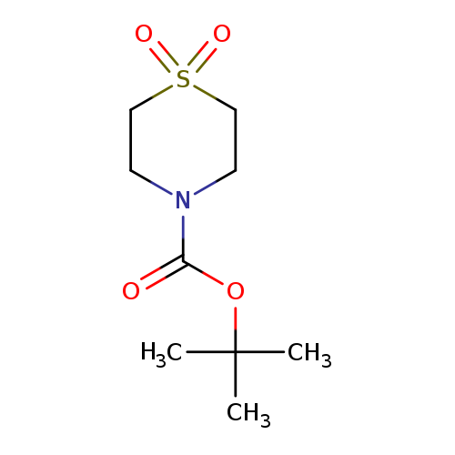 tert-butyl 1,1-dioxo-1lambda6-thiomorpholine-4-carboxylate