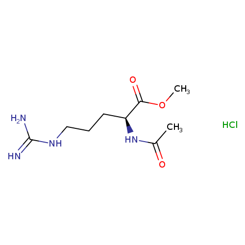 L-Arginine, N2-acetyl-, methyl ester, hydrochloride (1:1)