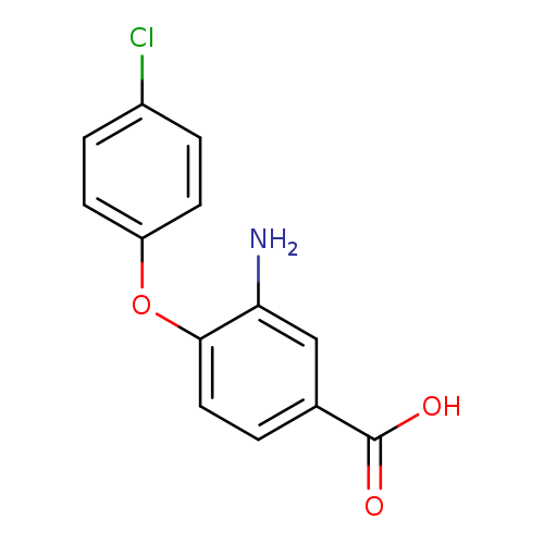3-amino-4-(4-chlorophenoxy)benzoic acid