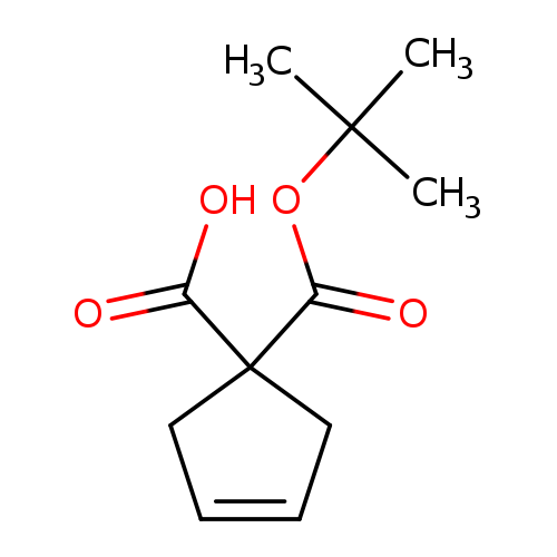 1-[(tert-butoxy)carbonyl]cyclopent-3-ene-1-carboxylic acid