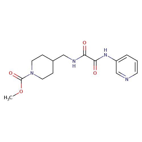 methyl 4-({[(pyridin-3-yl)carbamoyl]formamido}methyl)piperidine-1-carboxylate