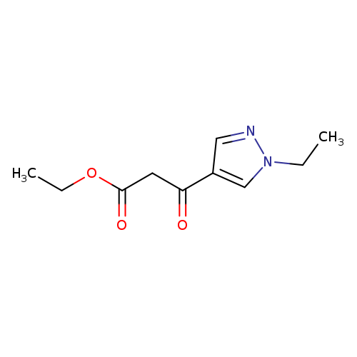 ethyl 3-(1-ethyl-1H-pyrazol-4-yl)-3-oxopropanoate