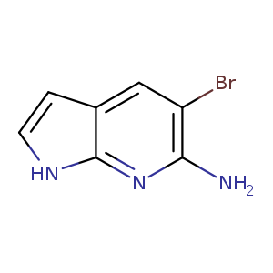 1H-Pyrrolo[2,3-b]pyridin-6-amine, 5-bromo-