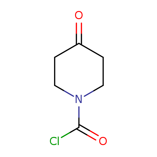 1-Piperidinecarbonyl chloride, 4-oxo- (9CI)