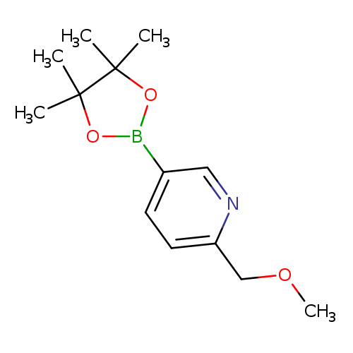 2-(methoxymethyl)-5-(tetramethyl-1,3,2-dioxaborolan-2-yl)pyridine