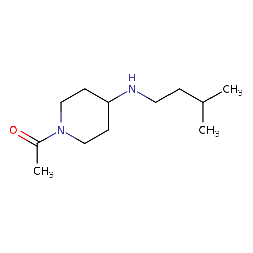 1-Acetyl-n-(3-methylbutyl)piperidin-4-amine