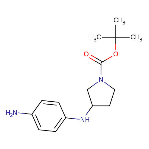 3-[(4-Amino-phenylamino)-pyrrolidine-1-carboxylic acid tert-butyl ester