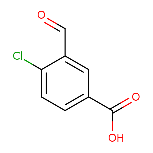 4-chloro-3-formylbenzoic acid