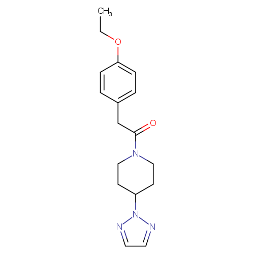 2-(4-ethoxyphenyl)-1-[4-(2H-1,2,3-triazol-2-yl)piperidin-1-yl]ethan-1-one