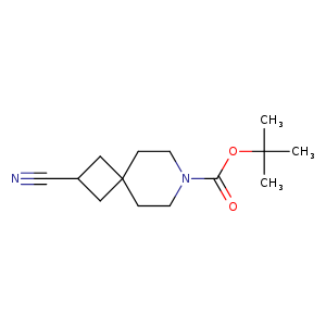tert-butyl 2-cyano-7-azaspiro[3.5]nonane-7-carboxylate