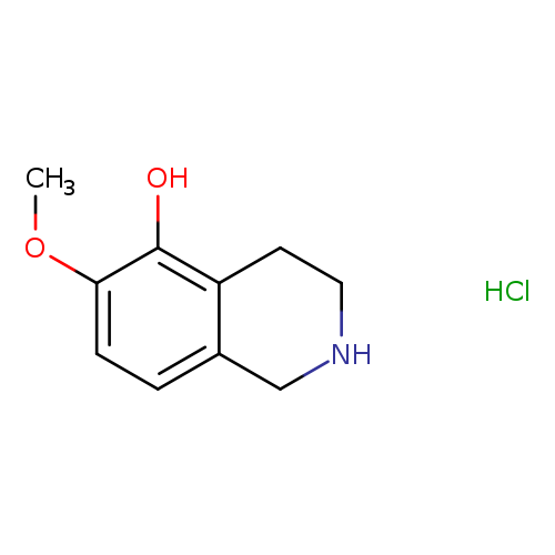 6-Methoxy-1,2,3,4-tetrahydroisoquinolin-5-ol hcl