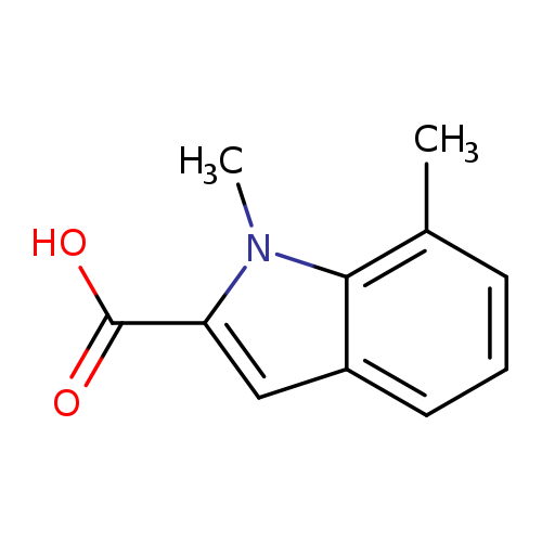 1,7-Dimethyl-1H-indole-2-carboxylic acid