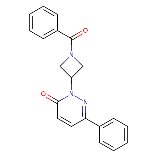 2-(1-benzoylazetidin-3-yl)-6-phenyl-2,3-dihydropyridazin-3-one