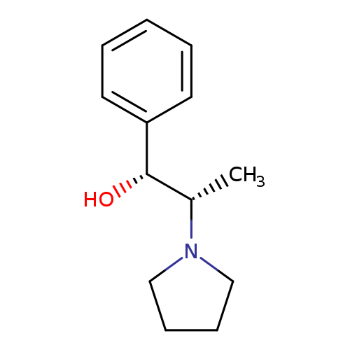 1-Pyrrolidineethanol, β-methyl-α-phenyl-, (αR,βS)-