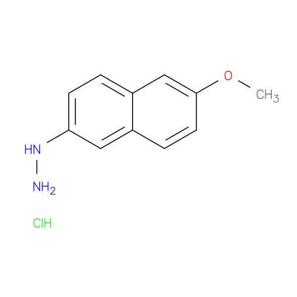 (6-methoxynaphthalen-2-yl)hydrazine hydrochloride