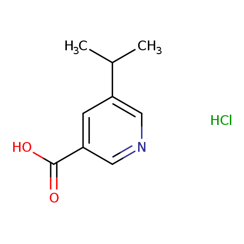5-(propan-2-yl)pyridine-3-carboxylicacidhydrochloride
