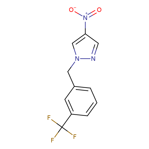 4-Nitro-1-(3-(trifluoromethyl)benzyl)-1H-pyrazole