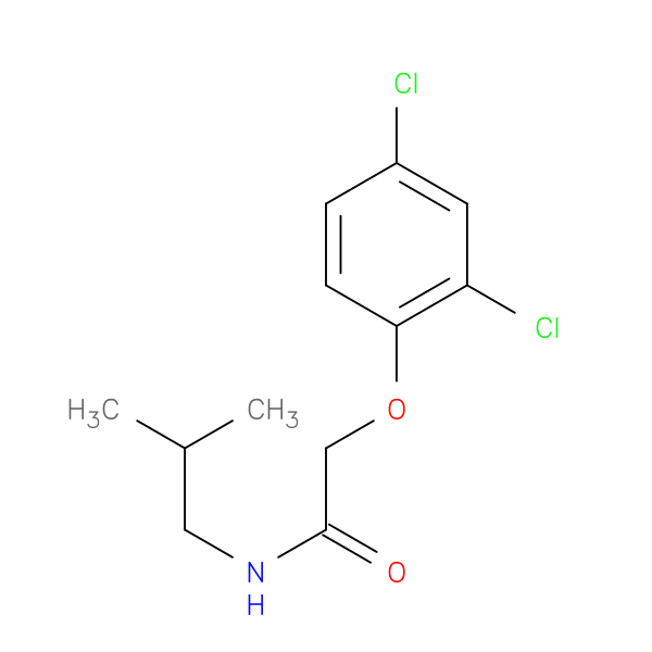 2-(2,4-dichlorophenoxy)-N-(2-methylpropyl)acetamide