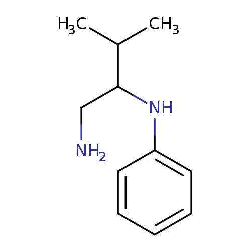 N-(1-amino-3-methylbutan-2-yl)aniline