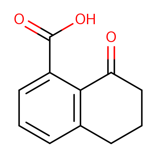 8-Oxo-5,6,7,8-tetrahydronaphthalene-1-carboxylic acid