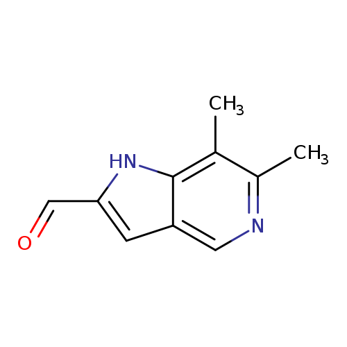 4-Chloro-6,7-dimethyl-1H-pyrrolo[3,2-c]pyridine-2-carbaldehyde