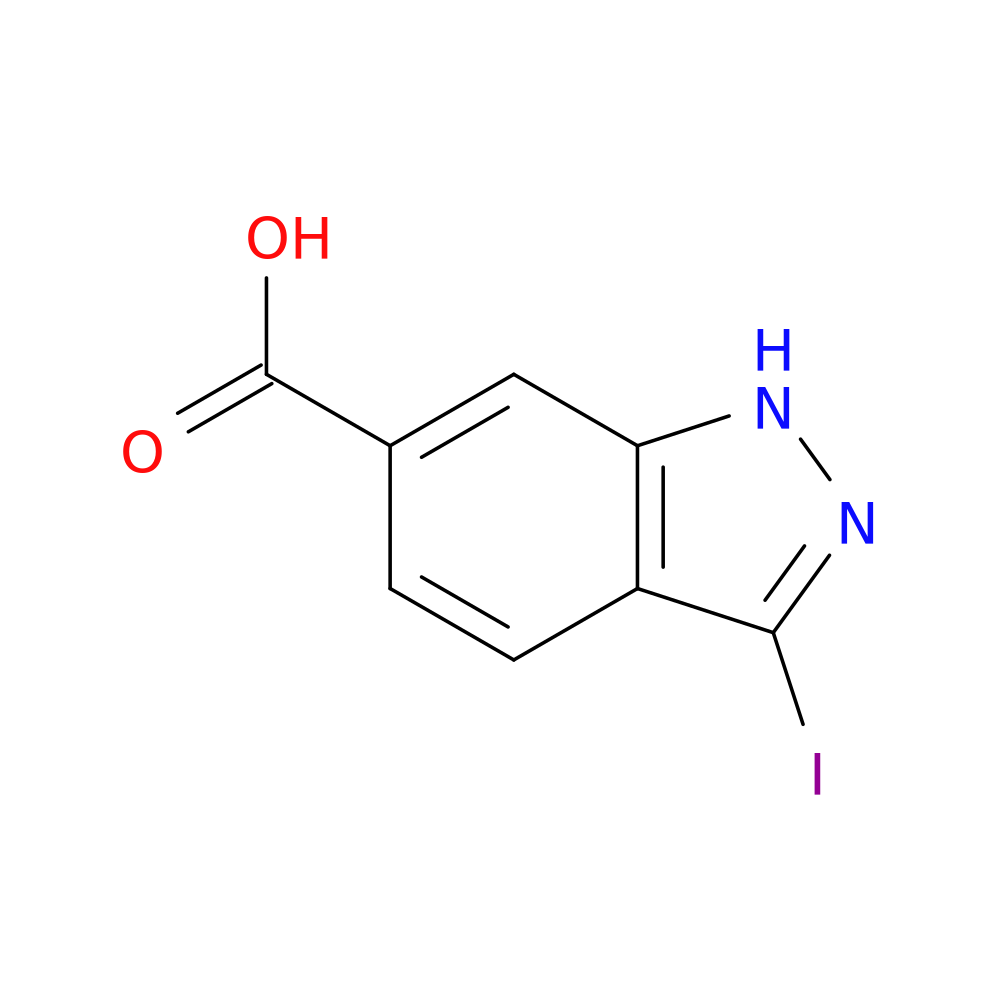 3-Iodo-1H-indazole-6-carboxylic acid