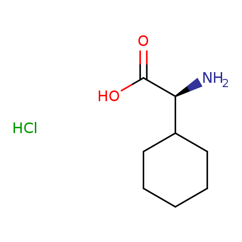 Cyclohexaneacetic acid, α-amino-, hydrochloride (1:1), (αS)-