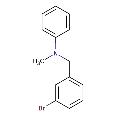 N-[(3-bromophenyl)methyl]-N-methylaniline